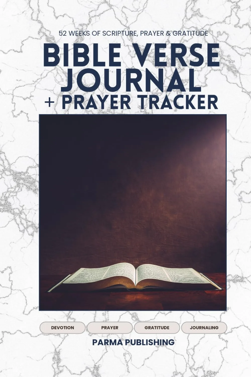 Cover of Bible Verse Journaling & Prayer Tracker