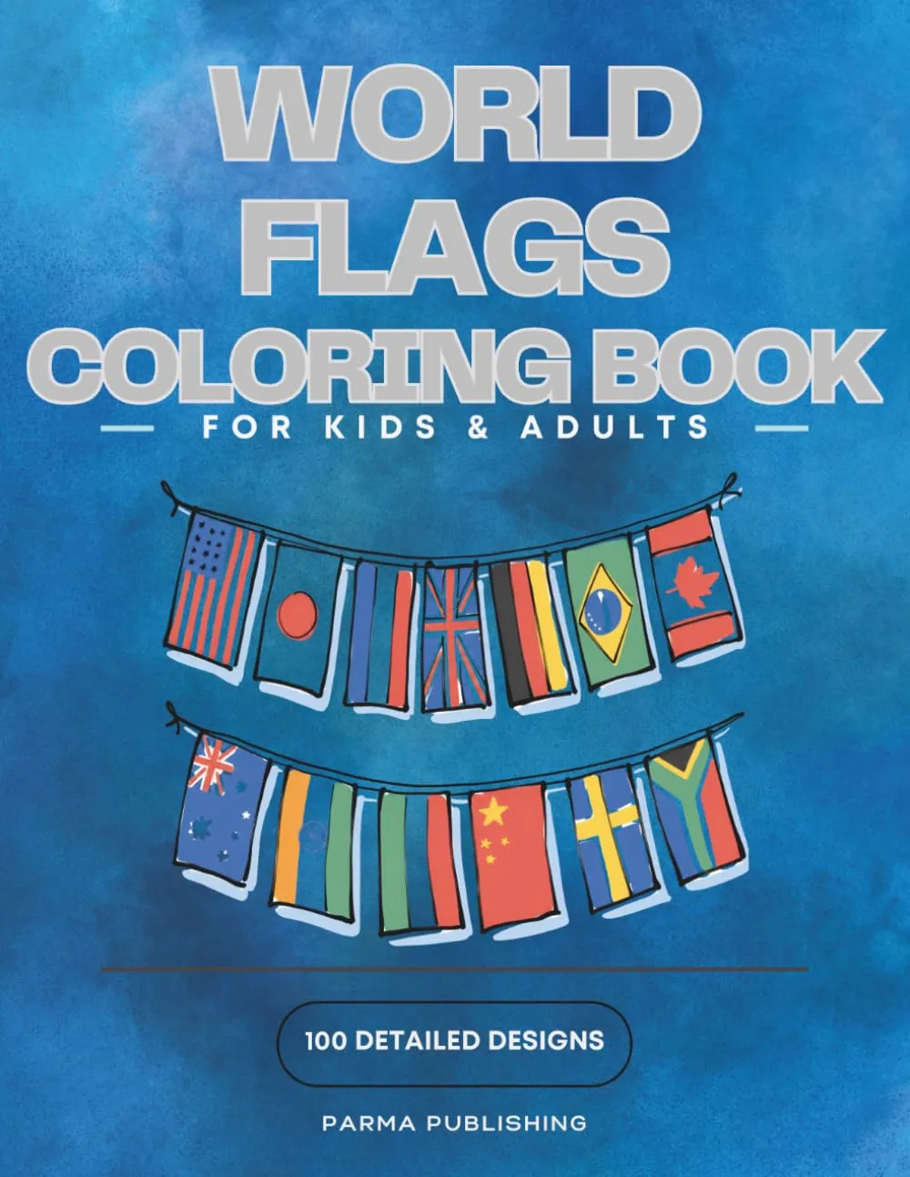 Cover of Country Flags Coloring Book