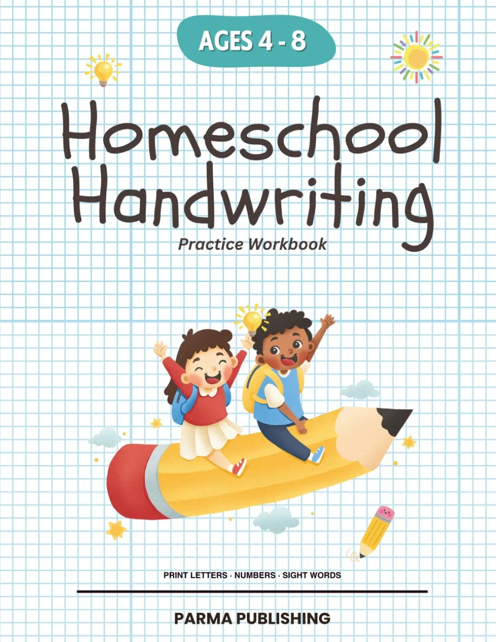 Cover of Homeschool Handwriting Practice Workbook