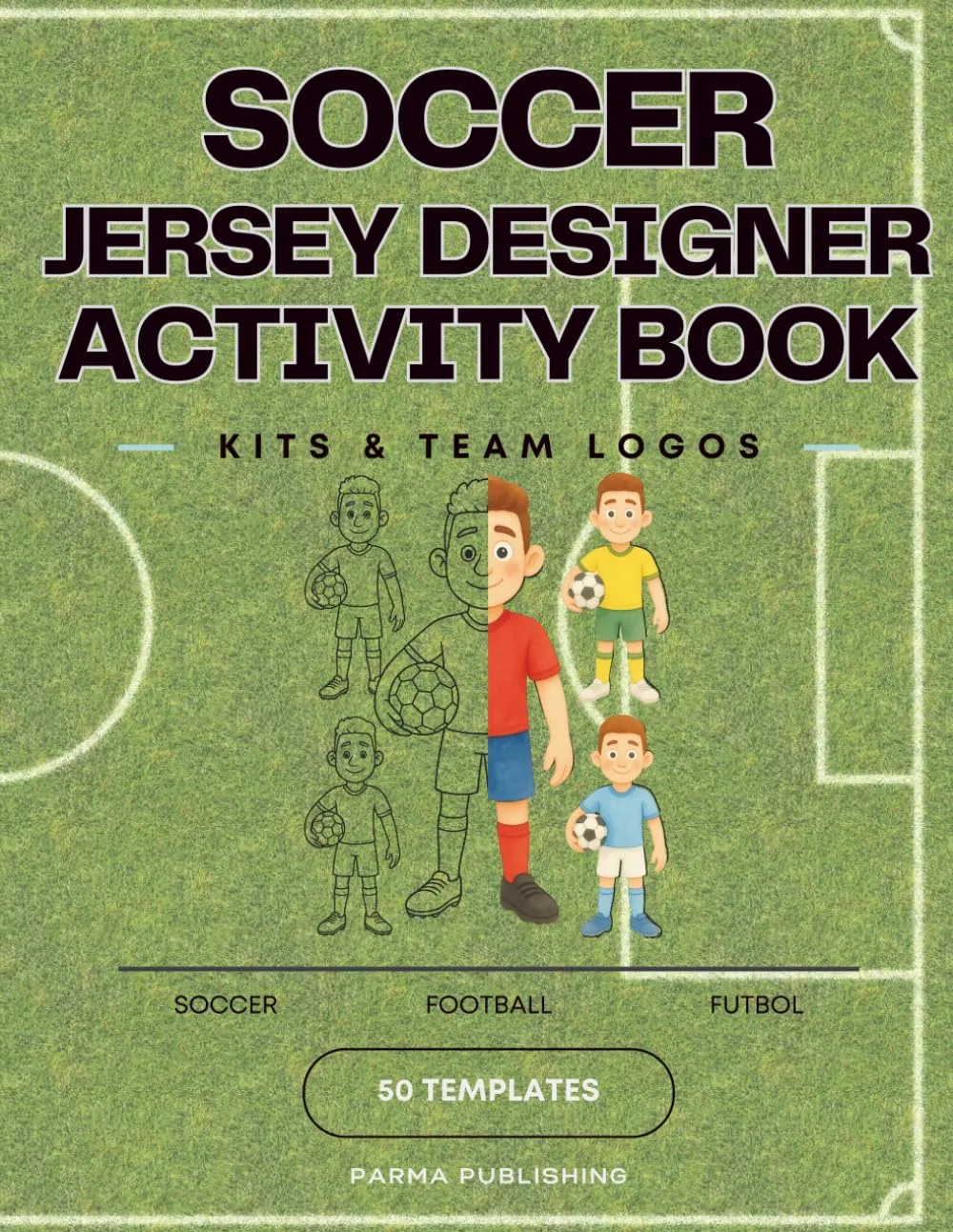 Cover of Soccer Jersey Design Lab for Boys